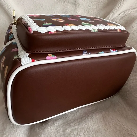 Disney Princess Dessert Cakes Loungefly Mini Backpack and Wallet Set: NWT - Picture 15 of 16